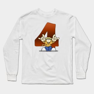 KND Number 4 Long Sleeve T-Shirt